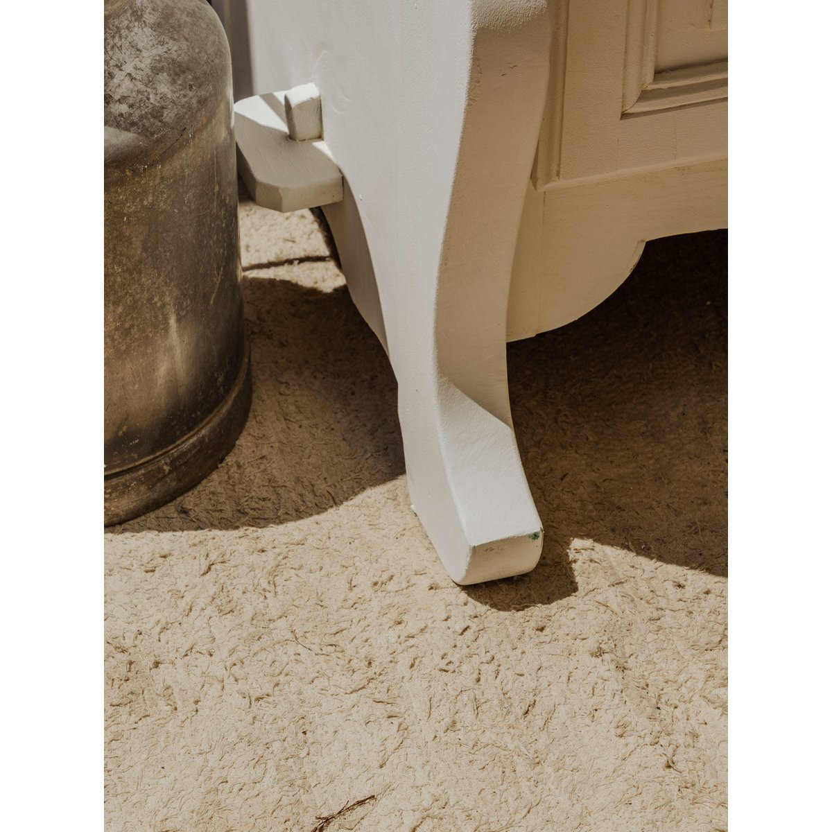 Buffet en bois blanc Gilbert N°1685 - Bon état bois clair, DEBONGOUT