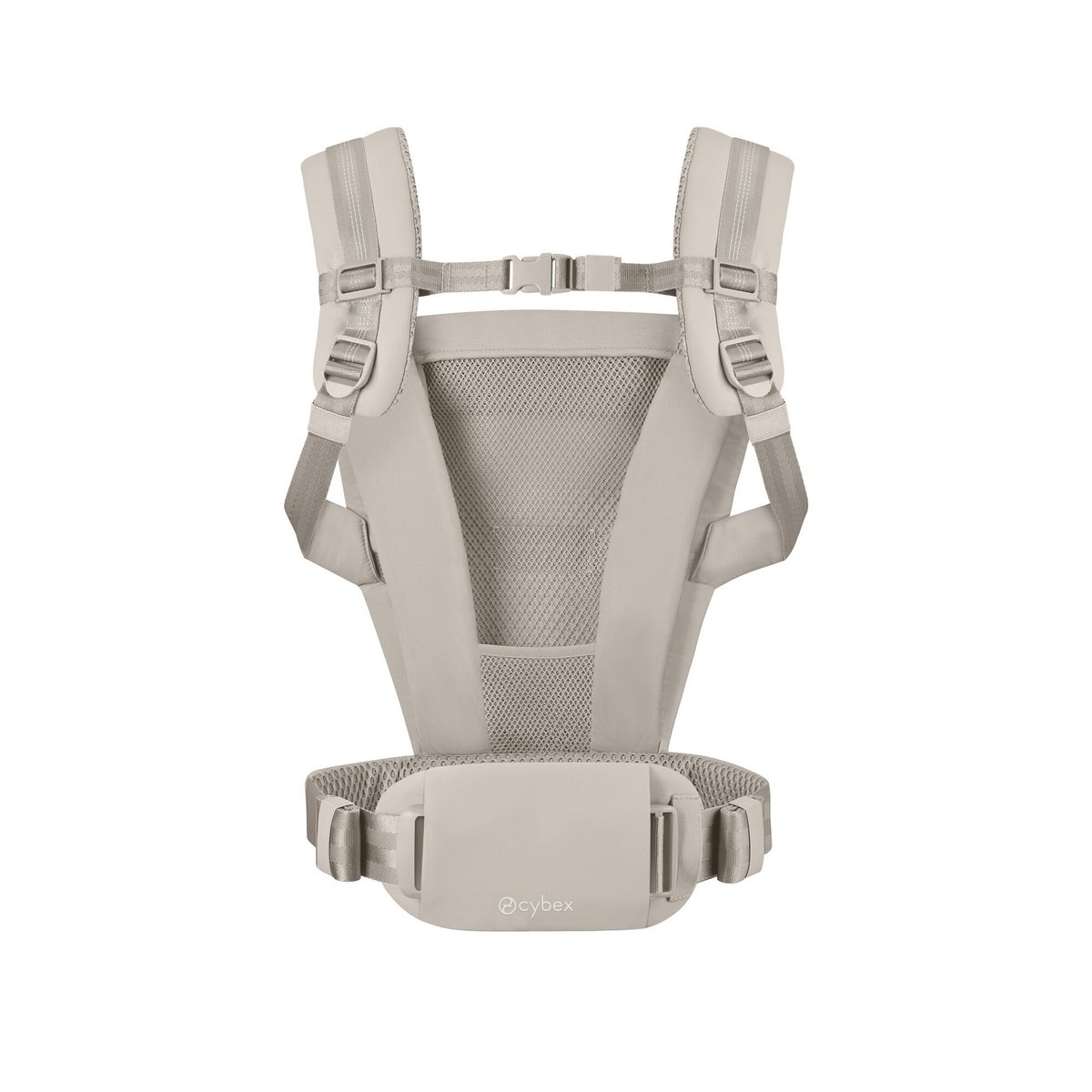 Porte-bébé ergonomique Amya évolutif bébé respirant gris dune grey, CYBEX