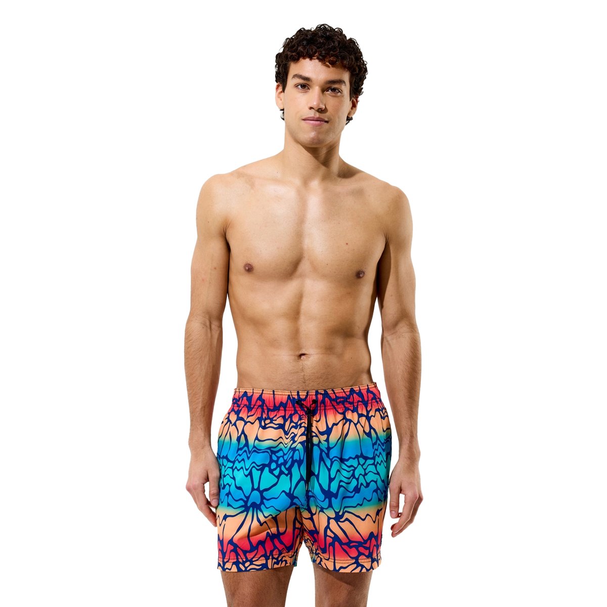 Short de bain motif/style à motifs REDONDO EDGE bleu marine, SPEEDO