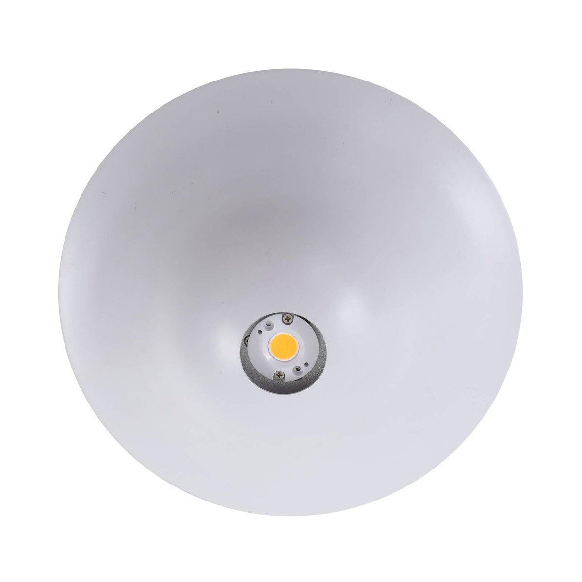Plafonnier en verre moderneLED, Orasa blanc, clair, LUCANDE