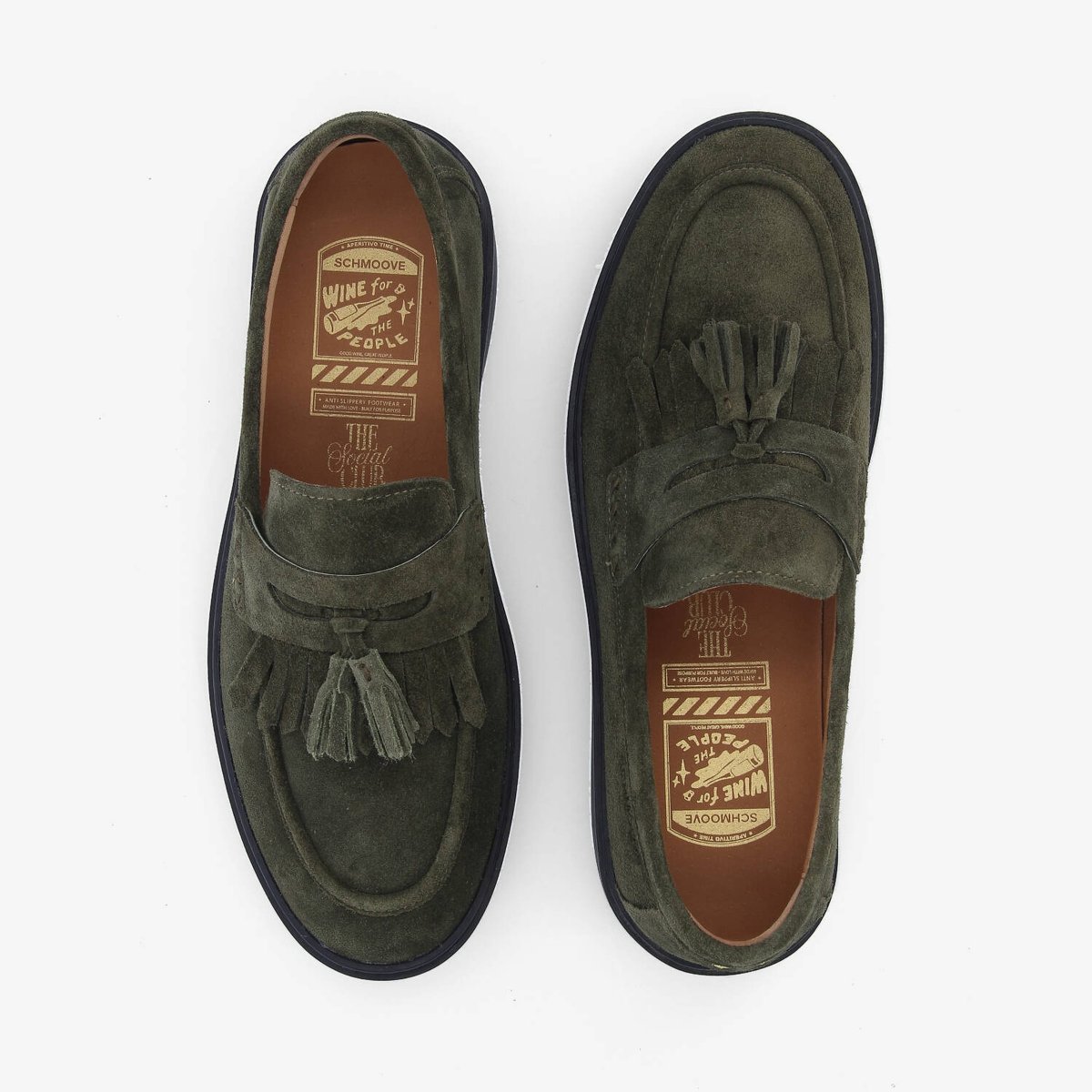 Loafly Loafer - Vert vert, SCHMOOVE