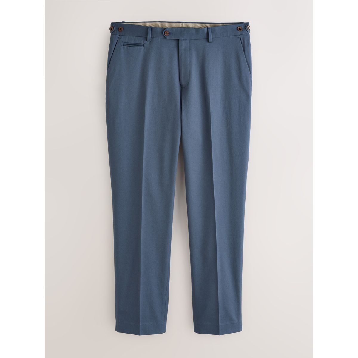 Pantalon chino habillé avec ajustement bleu, NEXT