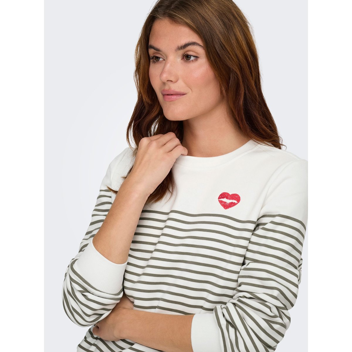 Sweat-Shirt cloud dancer, ONLY