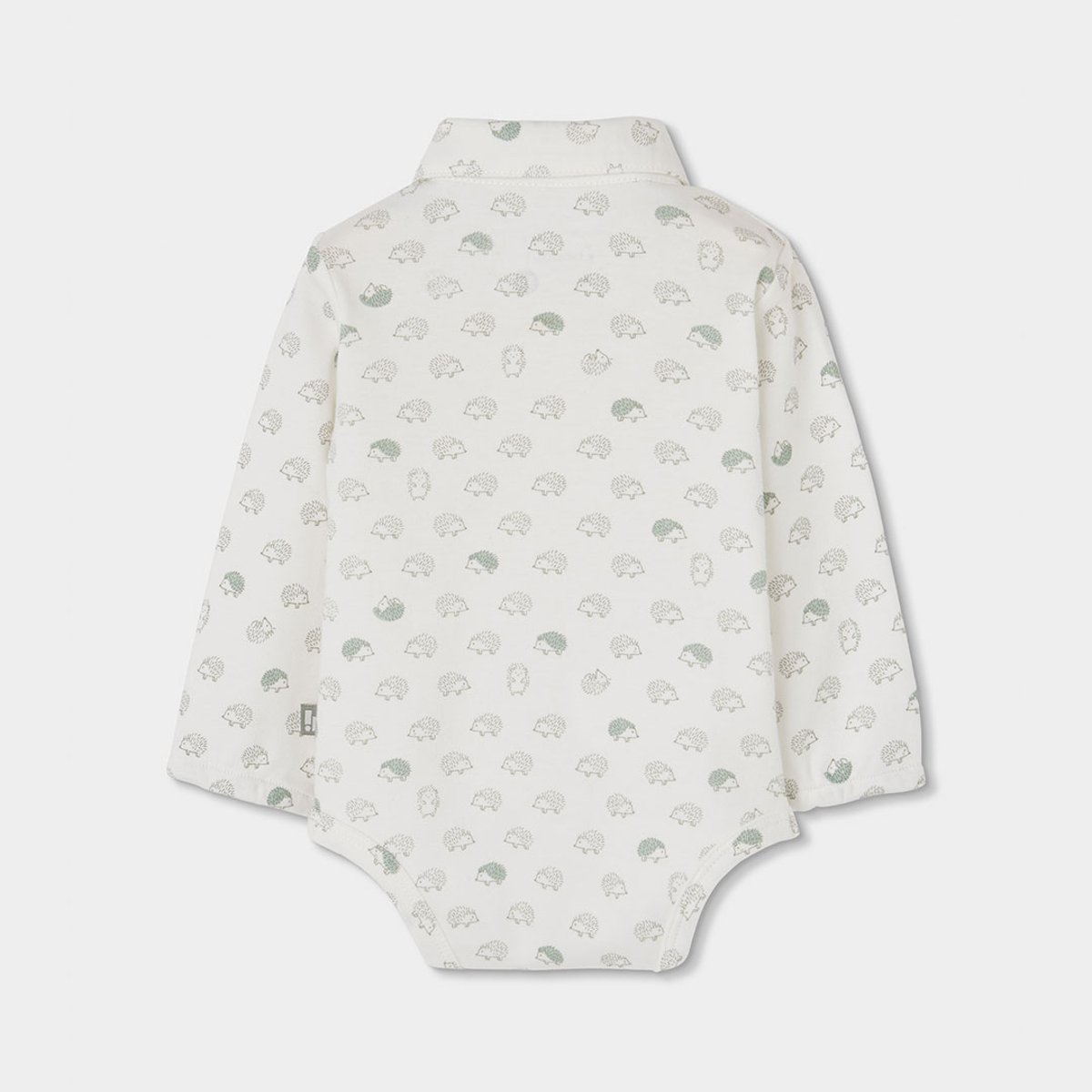 Ensemble bébé garçon en maille imprimé hérissons beige, BOBOLI