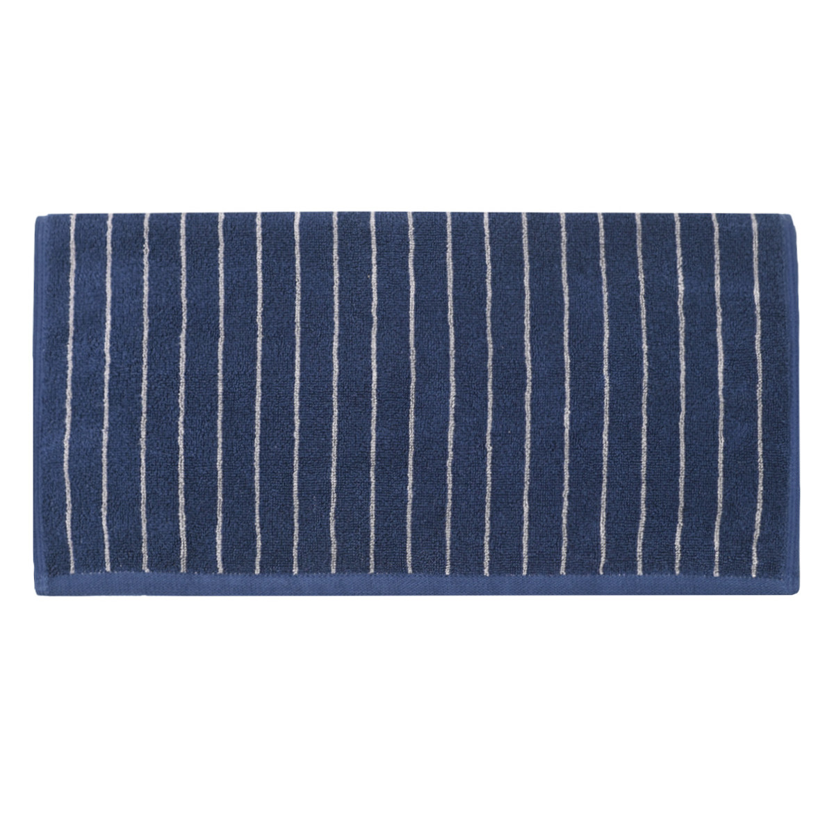 Serviette de toilette 500 g/m² ARCADIA LINEA indigo, SENSEI MAISON
