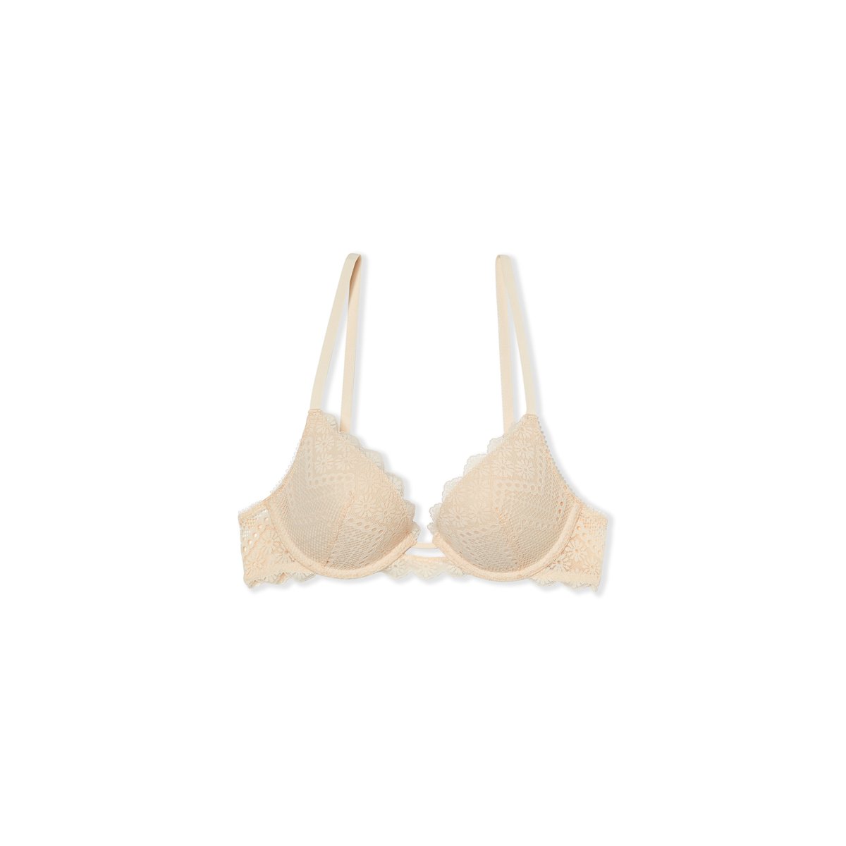 Soutien-gorge N.2 - Le push-up plongeant en dentelle ECLIPSE blush, ETAM
