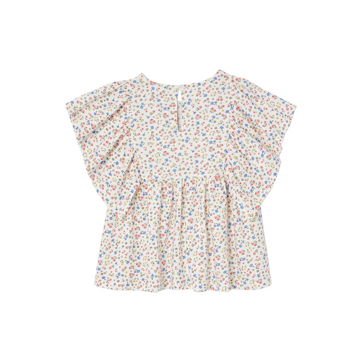Tee-shirt blouse écru, VERTBAUDET