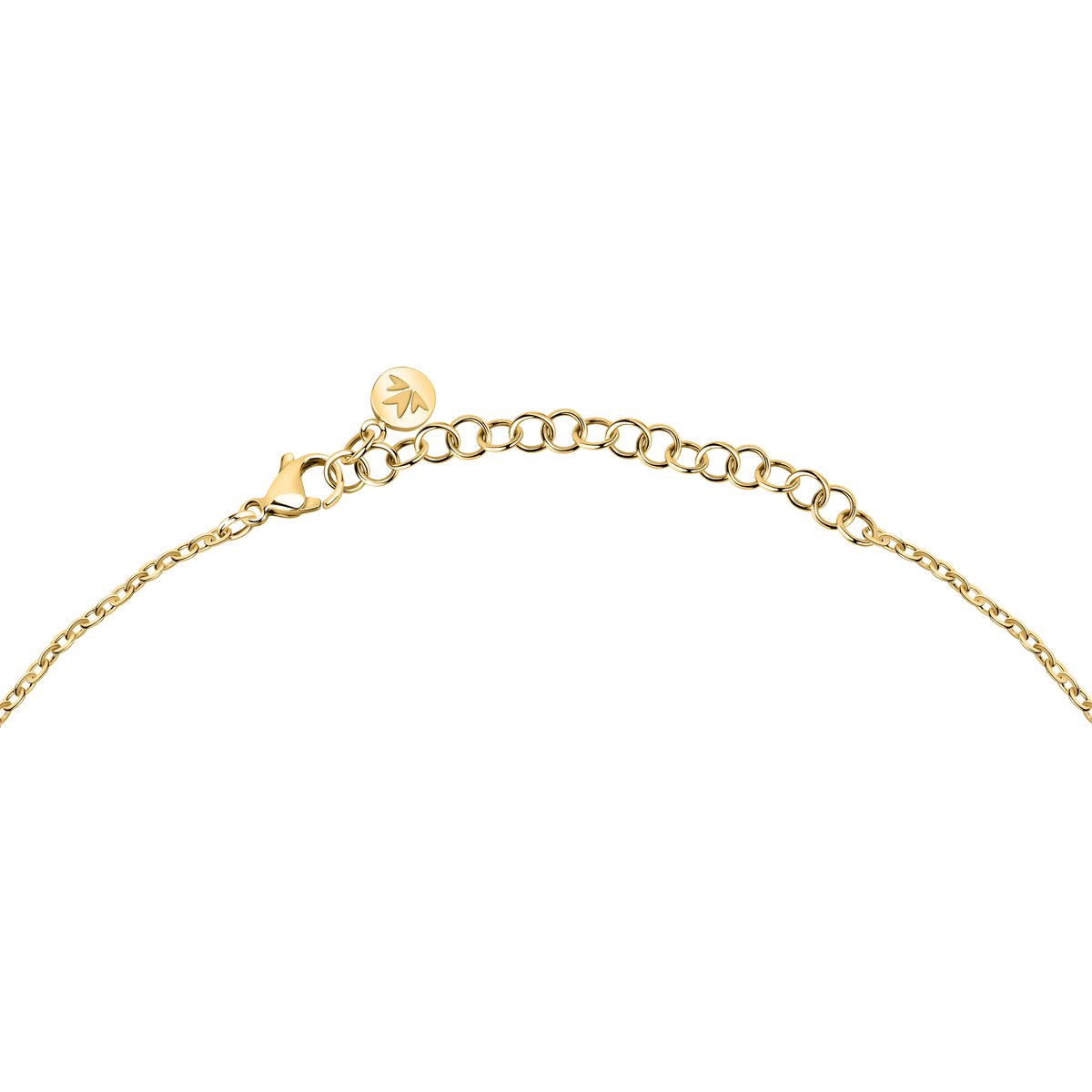 Collier en acier, cristaux, TALISMANI or jaune, MORELLATO