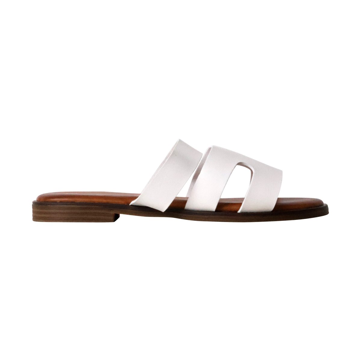 Sandales à Enfiler blanc, ENZA NUCCI