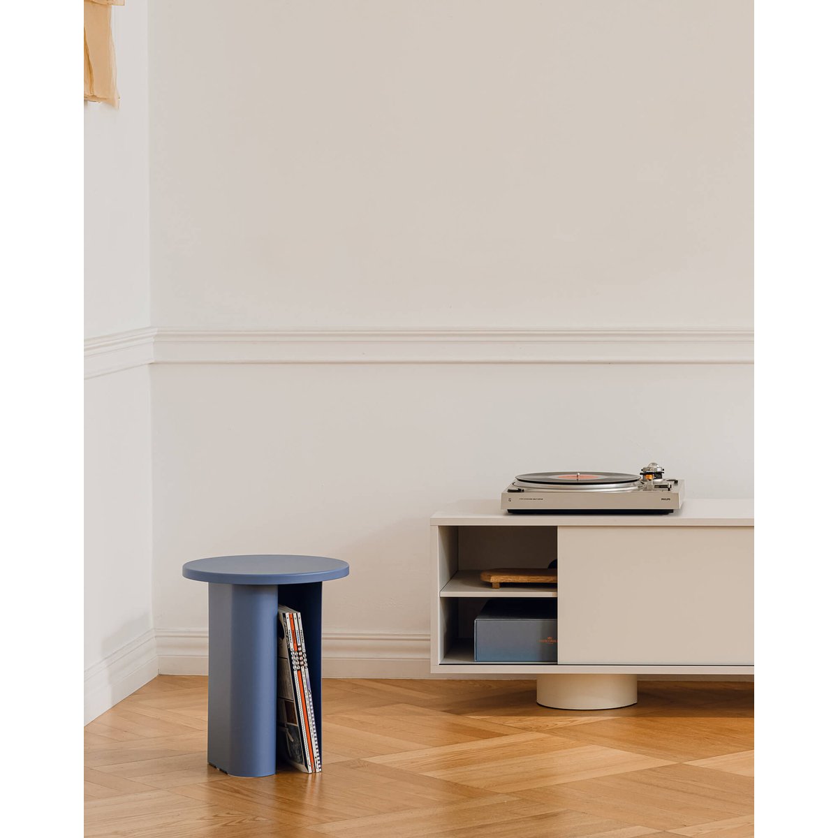 Table d'appoint Sato - petit modèle rouge tomate, NOO.MA