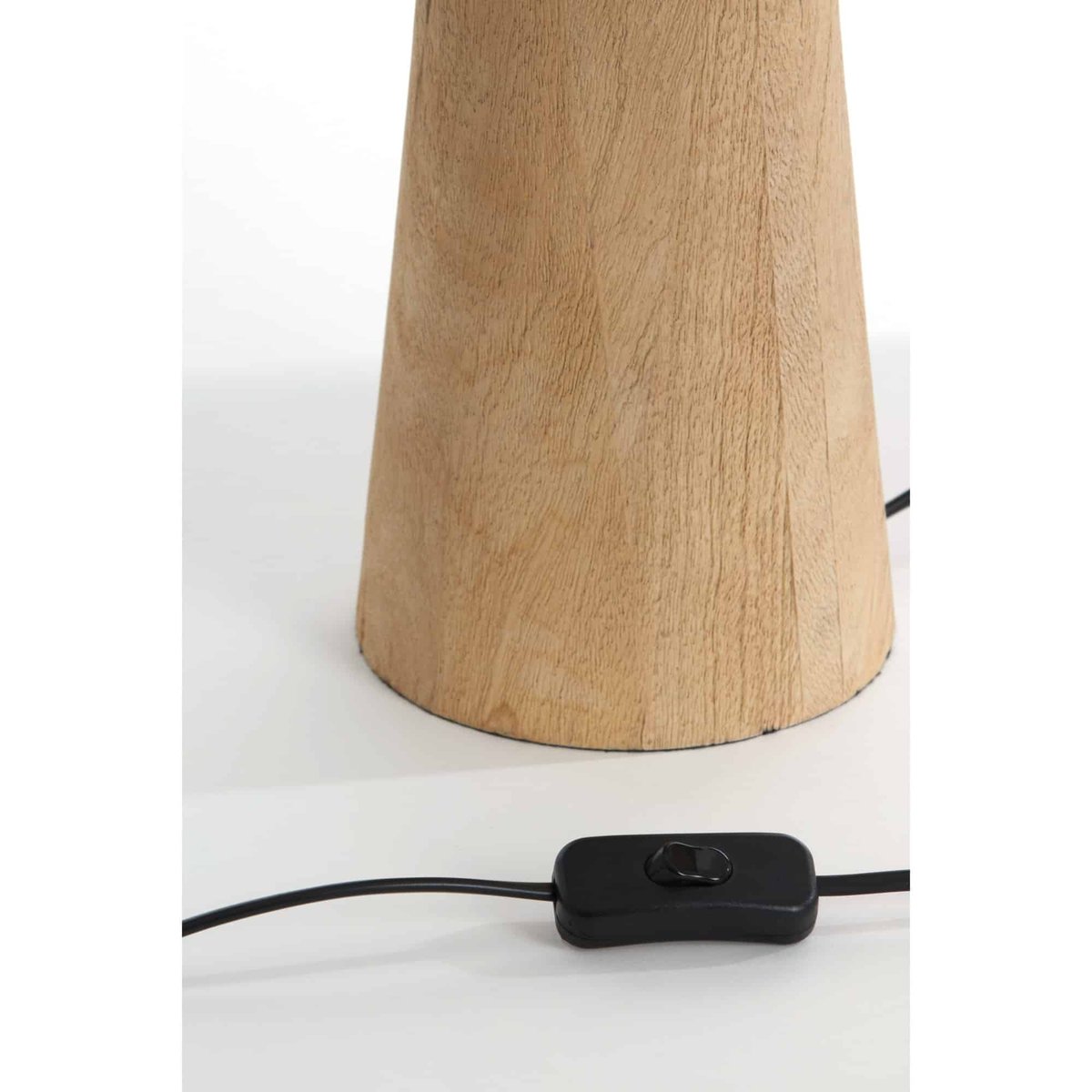 Base De La Lampe Bois BAGLIO naturel, LIGHT & LIVING
