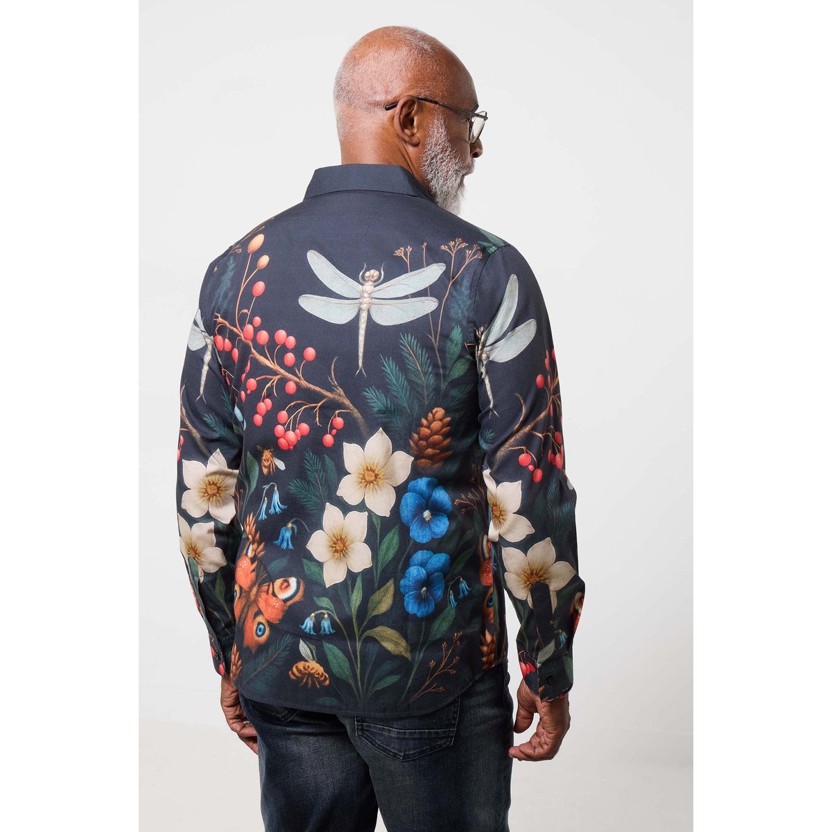 Chemise Jardin d'Hiver noir, JOE BROWNS