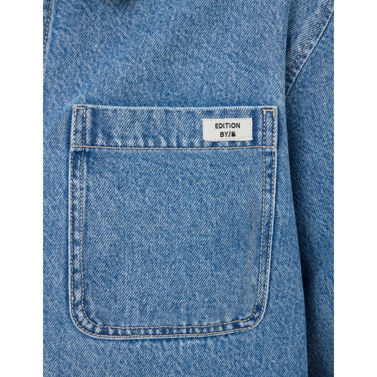 Veste en jean bleu moyen, BZB