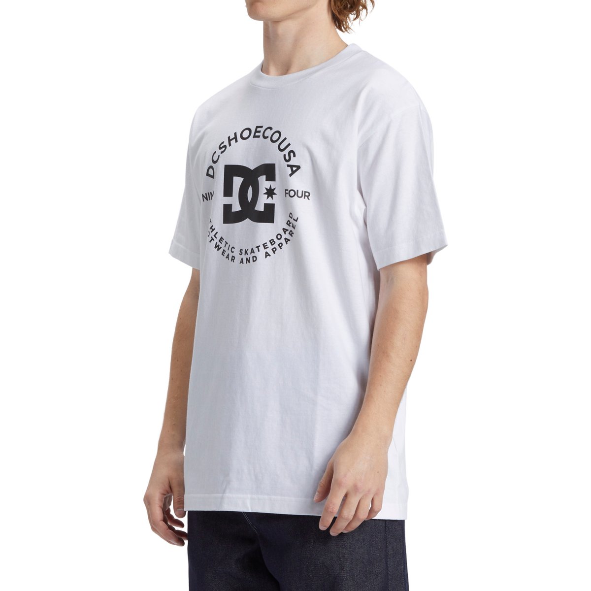 T-shirt. blanc white, DC SHOES