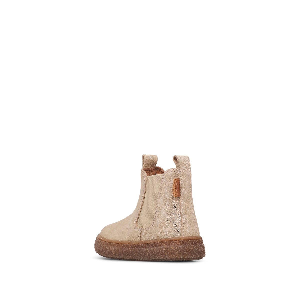 Bottines en suède FIGUS platine-marron, NATURINO