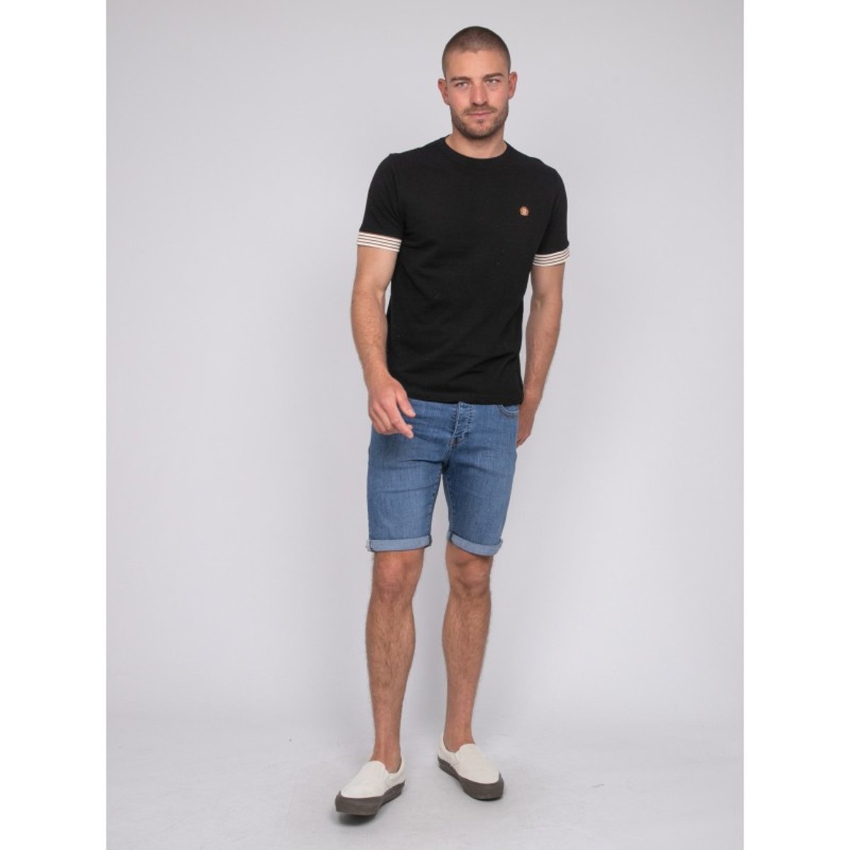 T-shirt Coton Nilanbal noir, RITCHIE