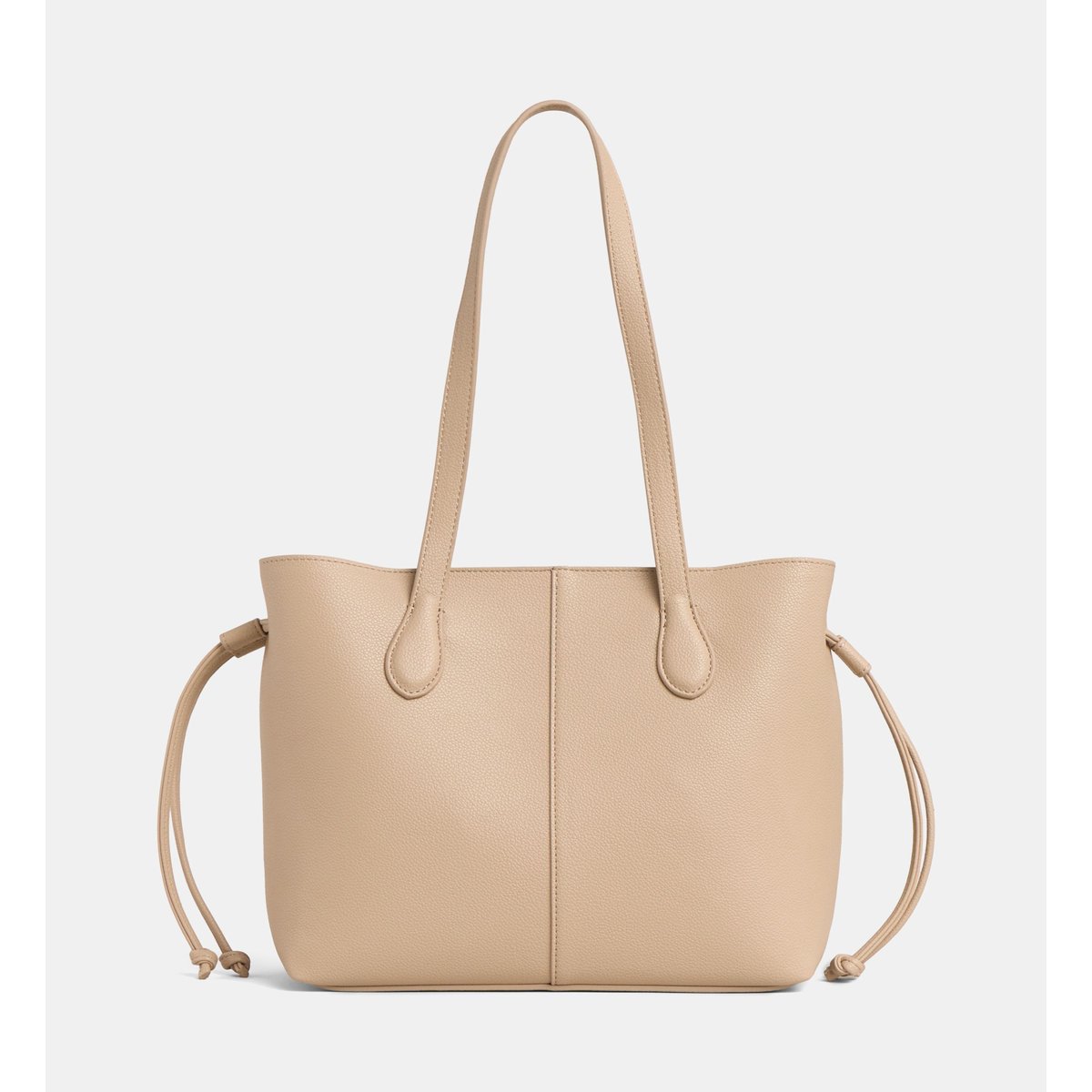 Sac cabas deborah grainé taupe, GALERIES LAFAYETTE