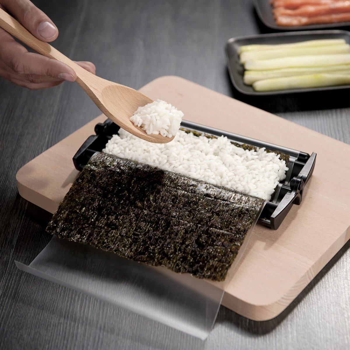 Kit de préparation Easy Sushi 2,5 cm noir, EASY SUSHI