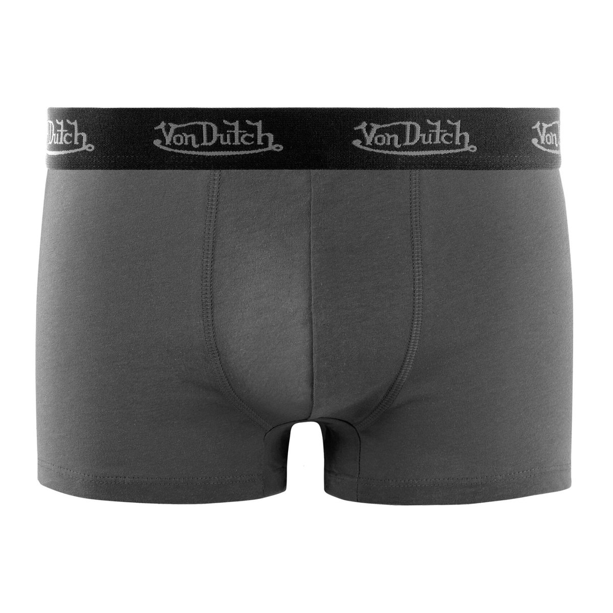 Lot De 6 Boxers Coton noir/blanc/gris/kaki, VON DUTCH