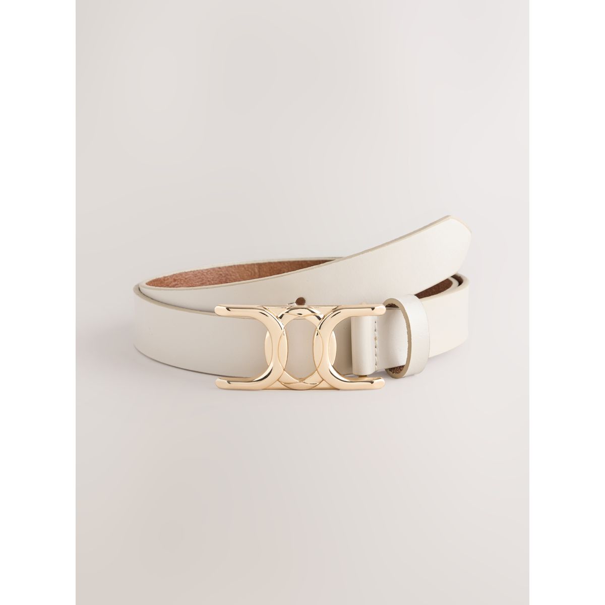 Ceinture en cuir avec boucle originale os, NEXT