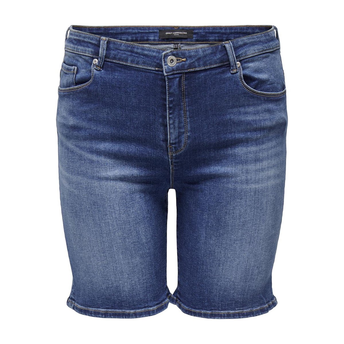 Short En Denim medium blue denim, ONLY CARMAKOMA