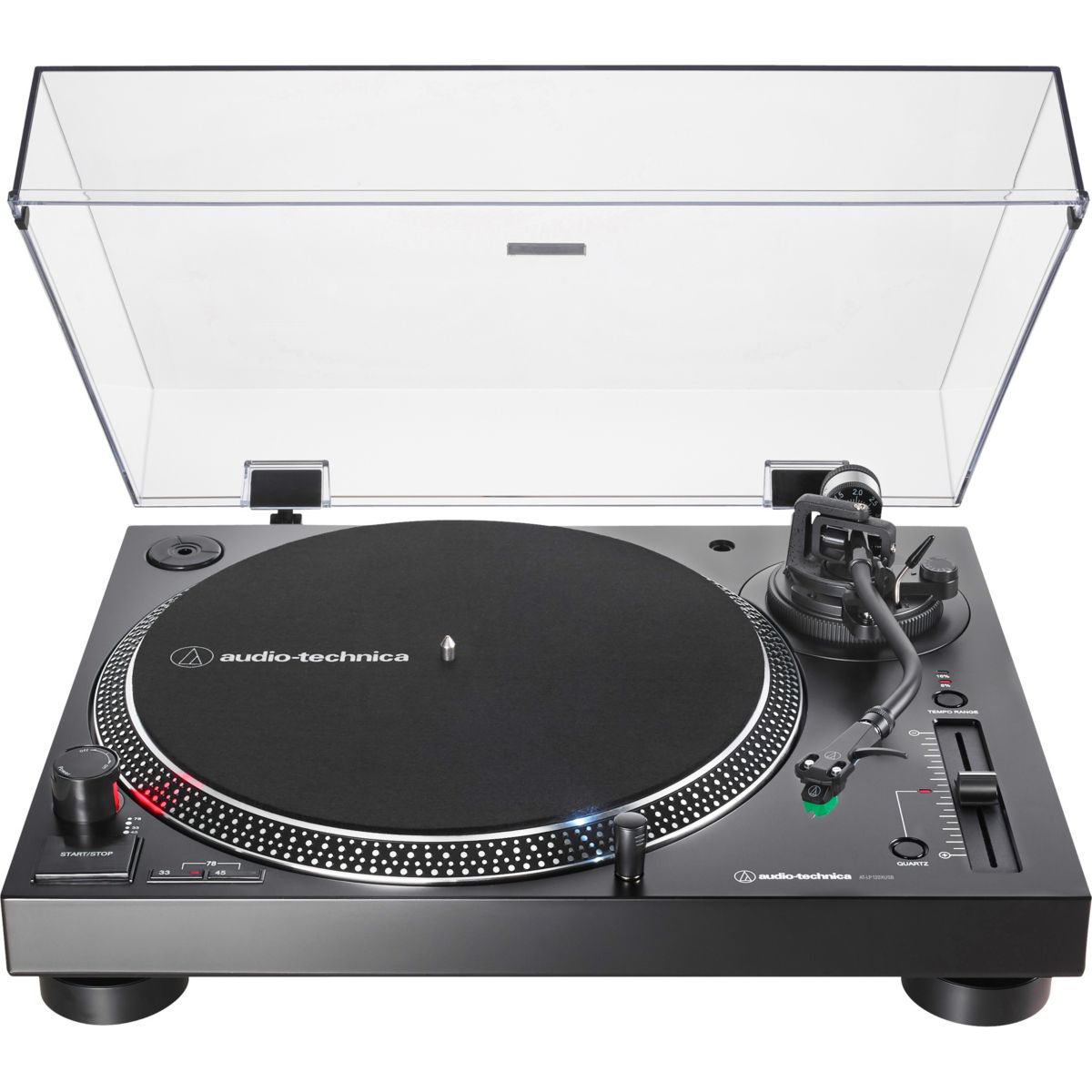 Platine vinyle AT-LP120XUSBBK noir, AUDIO-TECHNICA