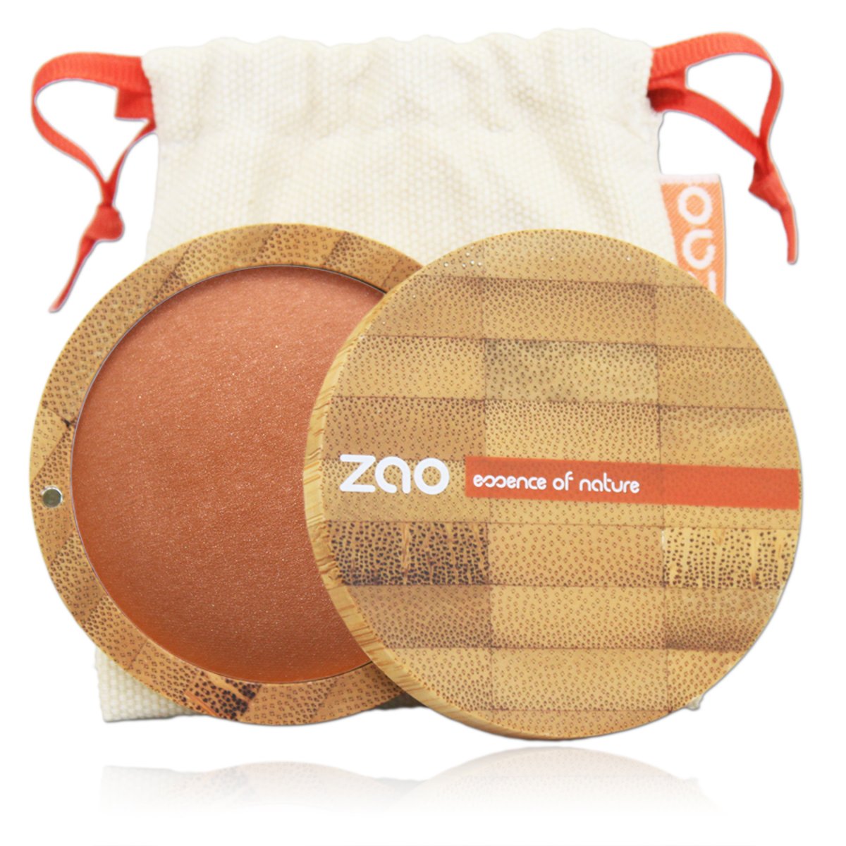Terre cuite minérale  Chocolat au lait 345 marron, ZAO MAKEUP