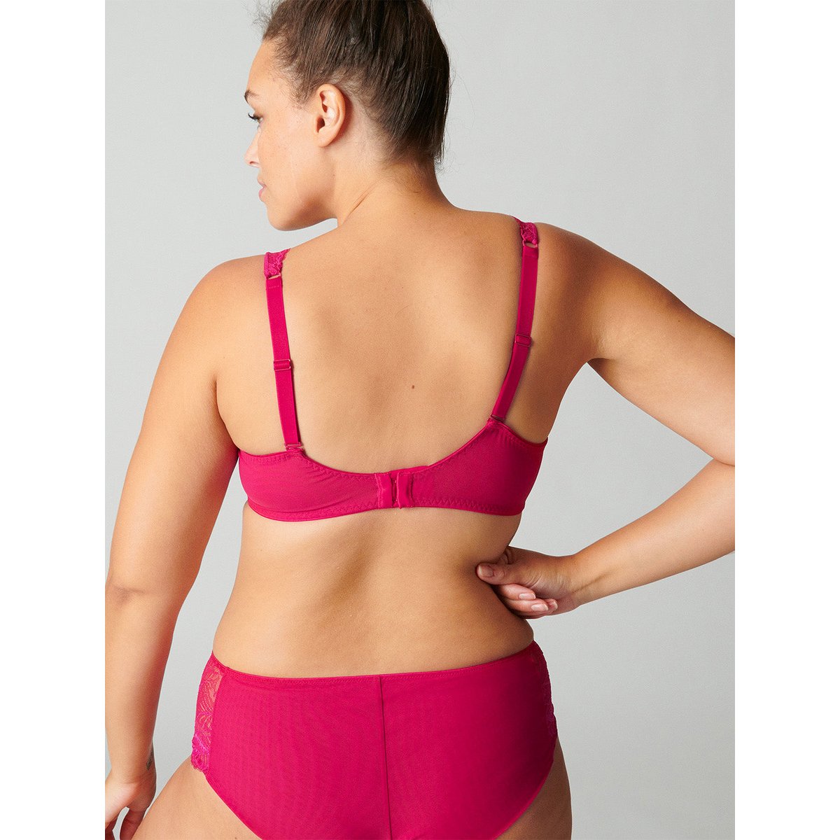 Soutien-gorge avec armature decollete carre, EXOTICA rose, SIMONE PERELE