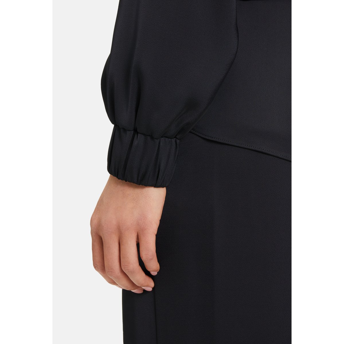 Blouson à manches longues noir, VERA MONT
