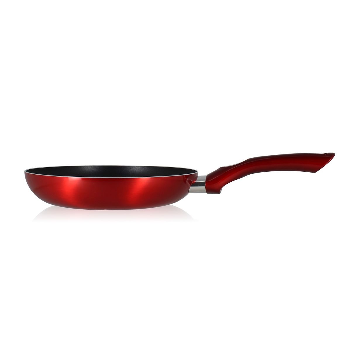 Poêle 20cm en aluminium, CERISE rouge, MENASTYL