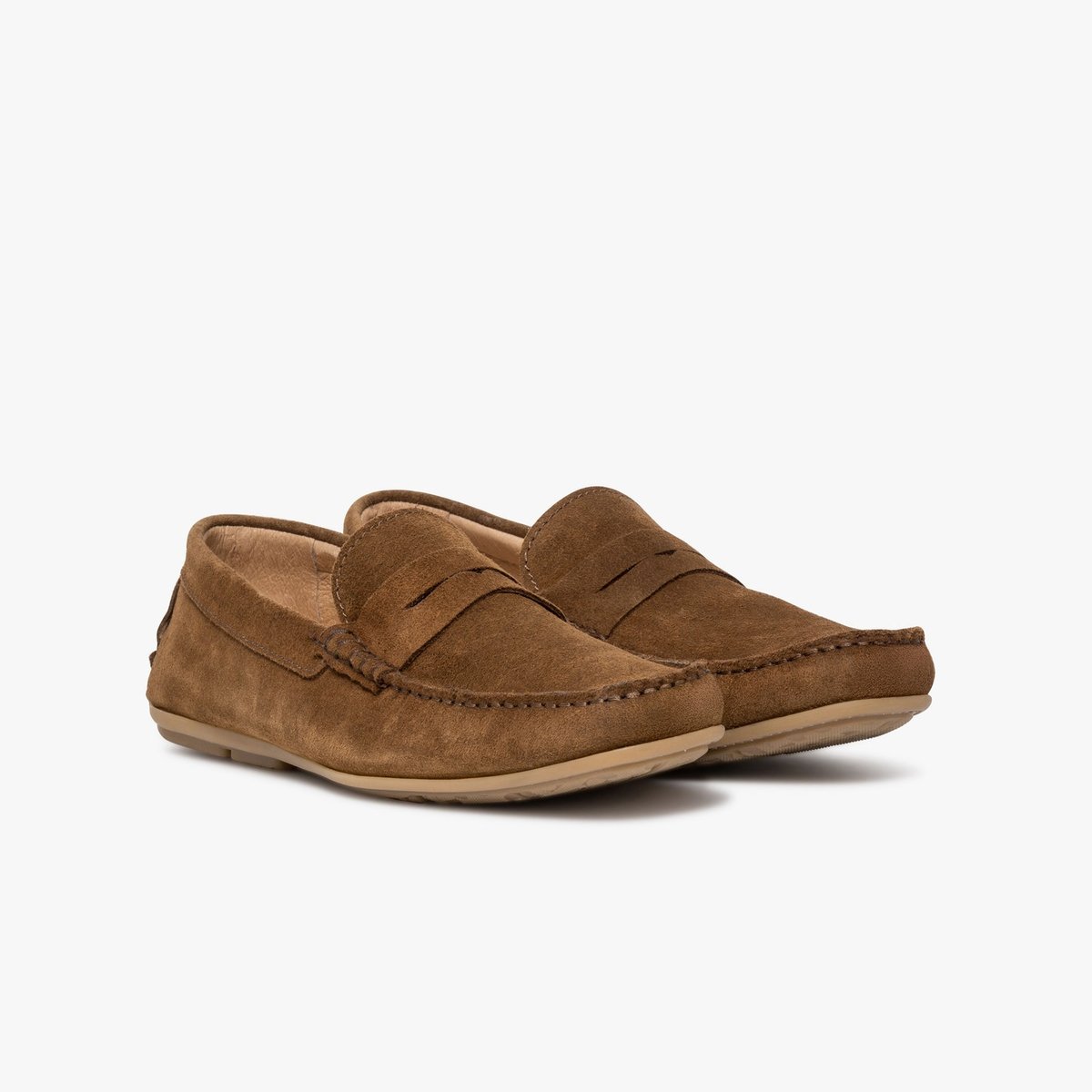 Mocassin en cuir HARRIS cognac, BOCAGE