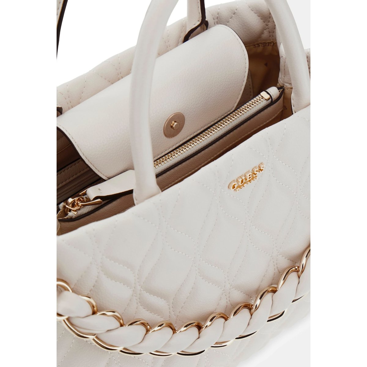 Sac Bandoulière Maxine blanc, GUESS