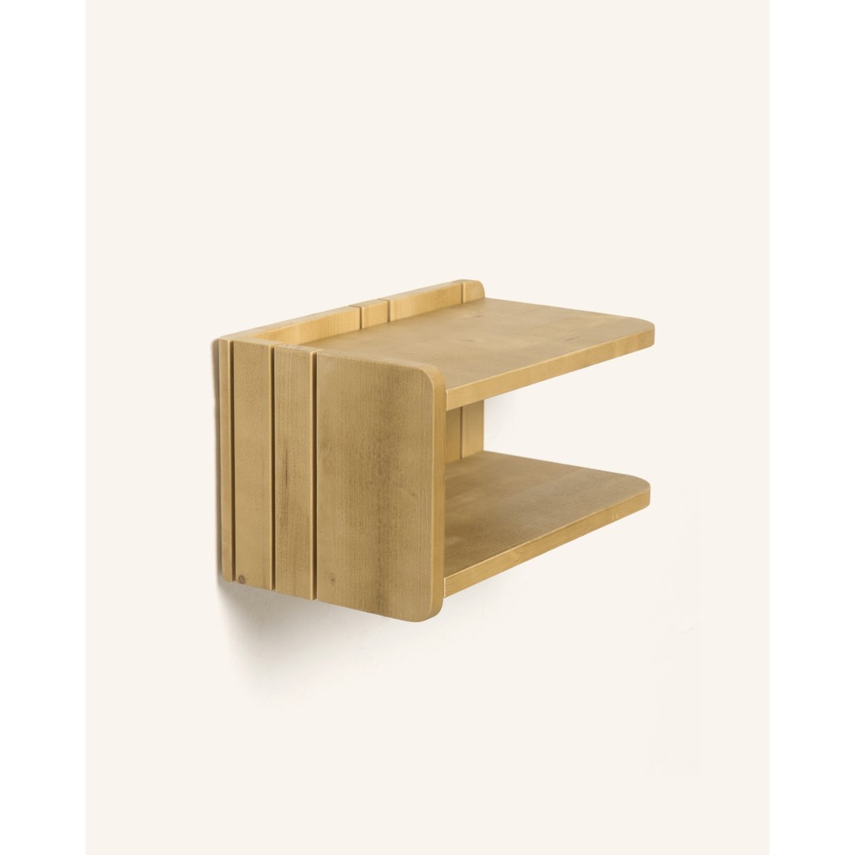 Table de chevet bois naturel - LUNE olivier, AUTRE TON