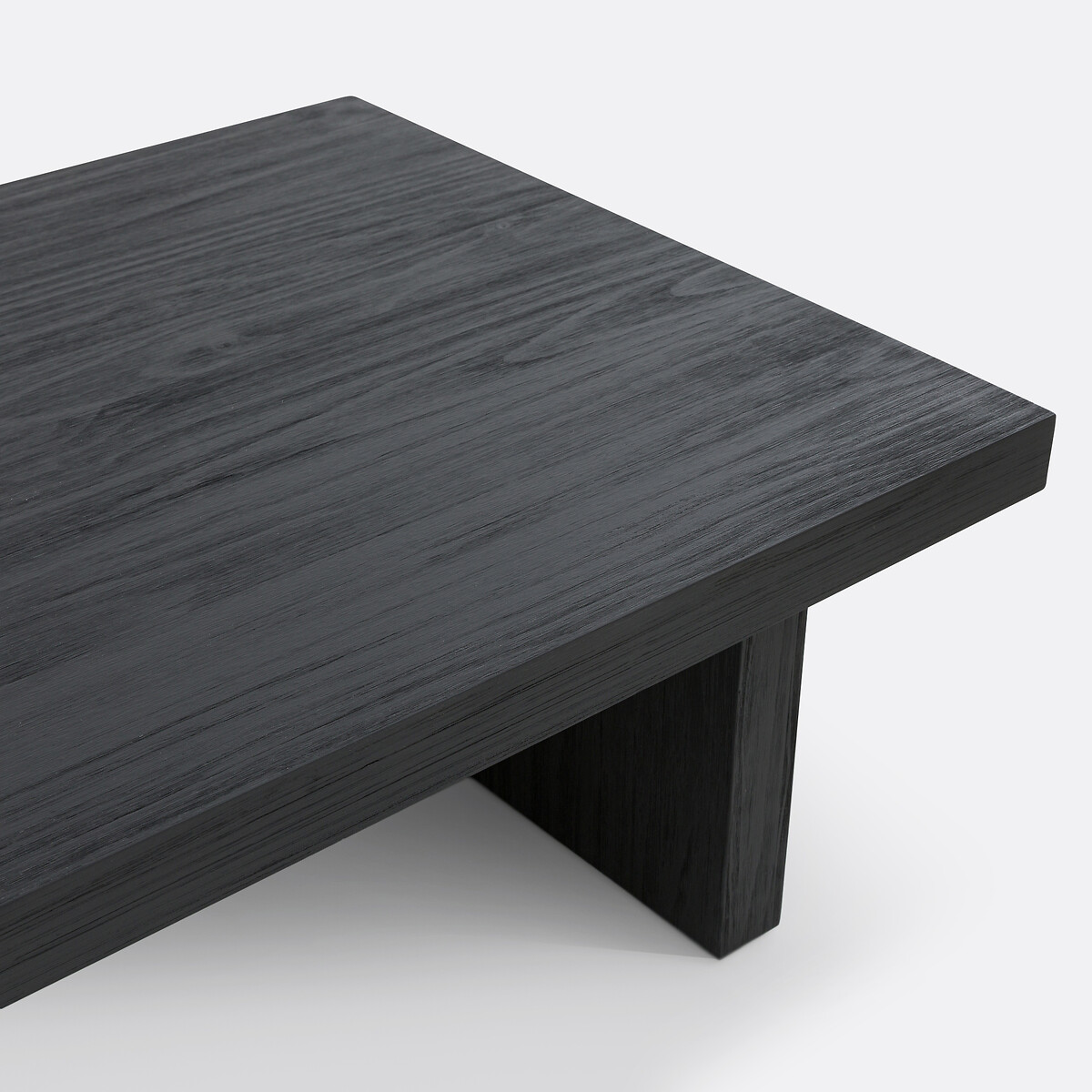 Table basse, en pin massif, MALIO noir, LA REDOUTE INTERIEURS