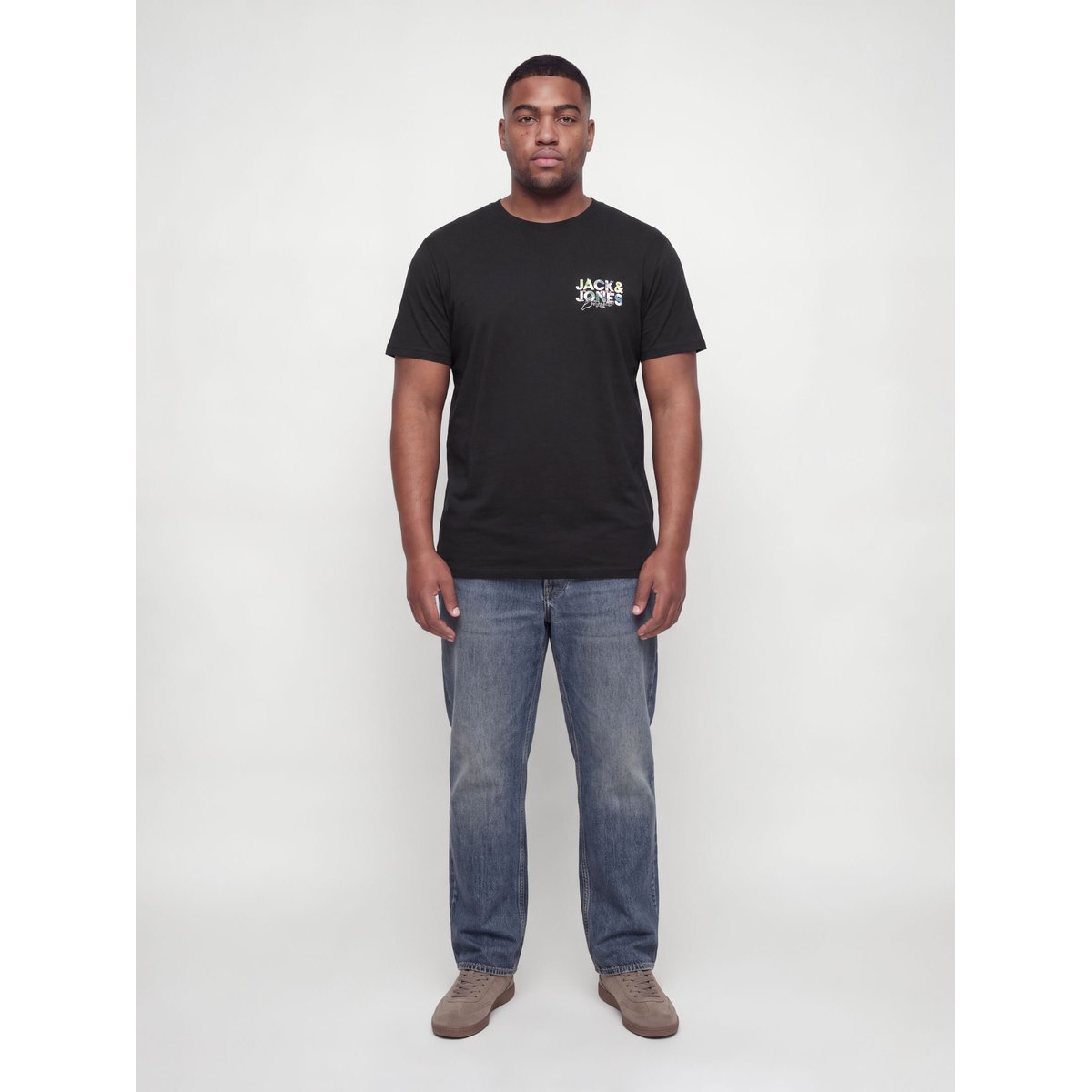 T-Shirt white, JACK & JONES