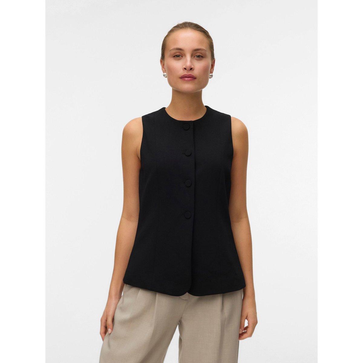 Gilet black 1, VERO MODA