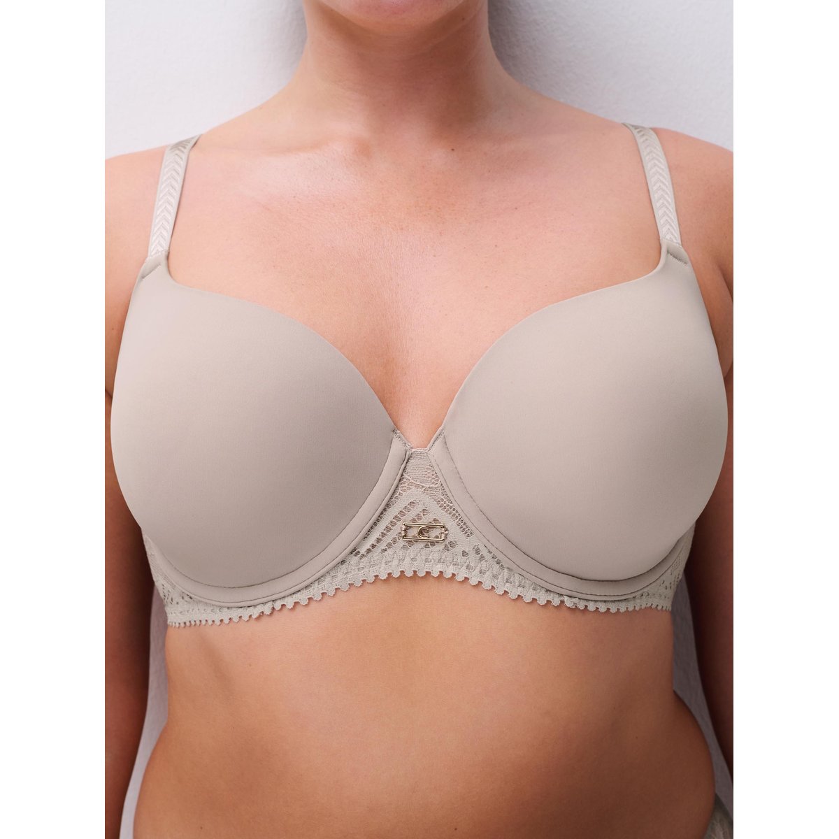 Soutien-gorge coques emboîtant ORIGINS gris minéral, CHANTELLE