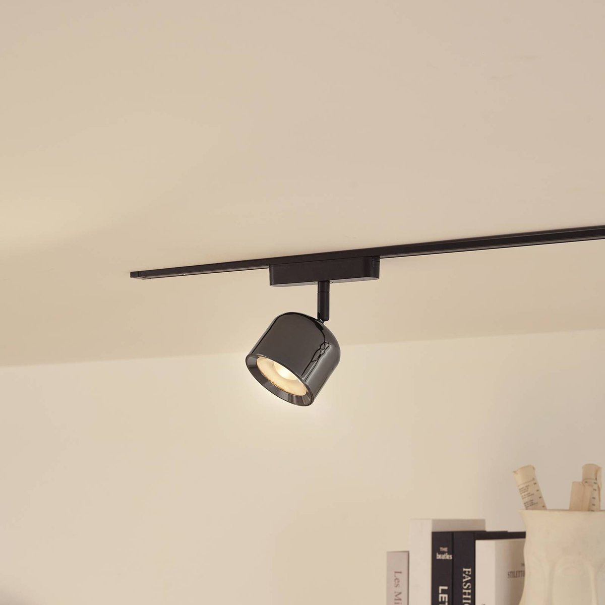 en aluminium moderneLED, Lumaro 48V gris, LINDBY