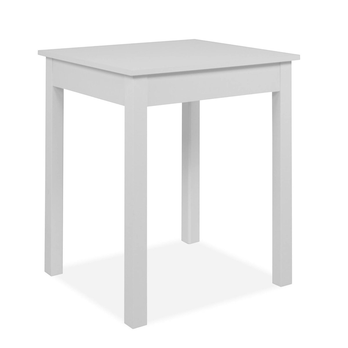 Table de cuisine moderne ALVA blanc, PIER IMPORT