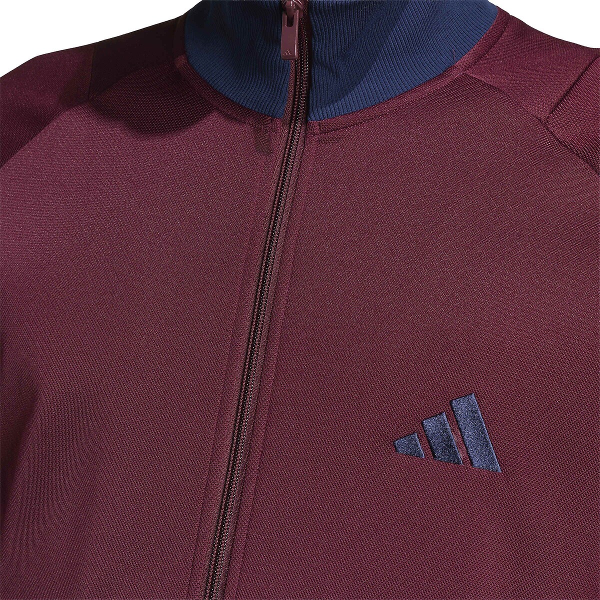 Sweat col montant marron foncé, ADIDAS SPORTSWEAR