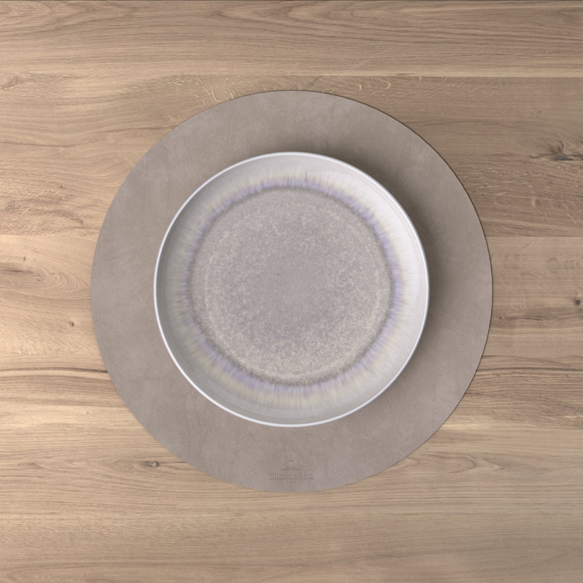 Set de table rond Nomad Grey Lifestyle Accessoires beige, VILLEROY & BOCH