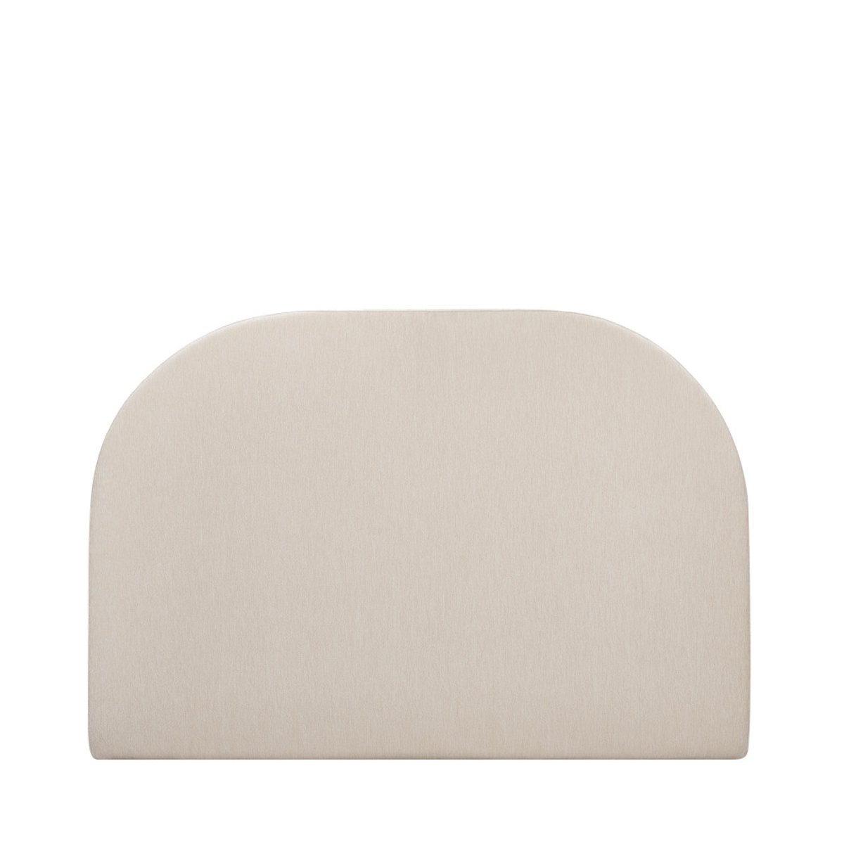 Tête de lit compressée en tissu demi-lune L 160 cm- WAYNE beige, DRAWER