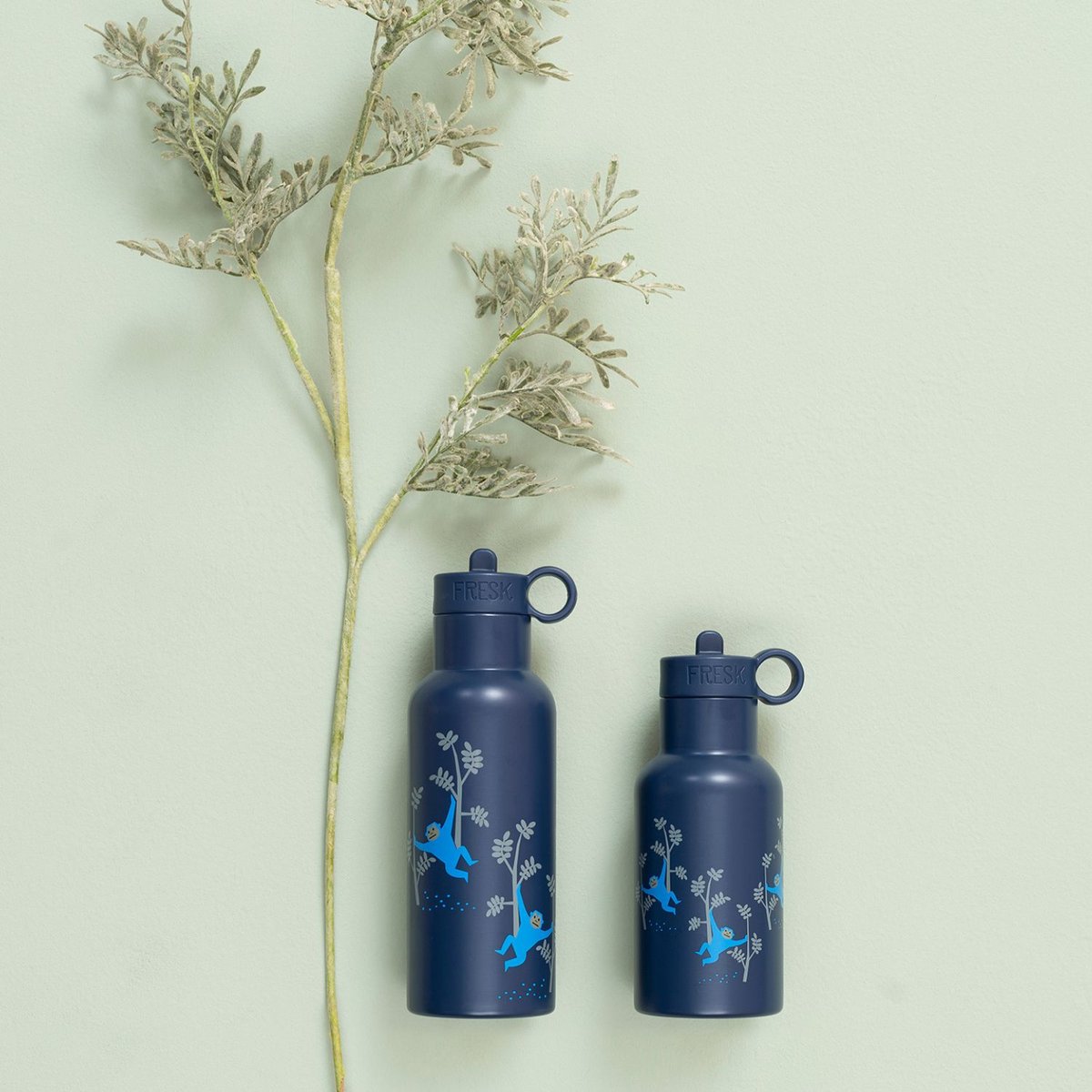 Gourde isotherme bleu, FRESK