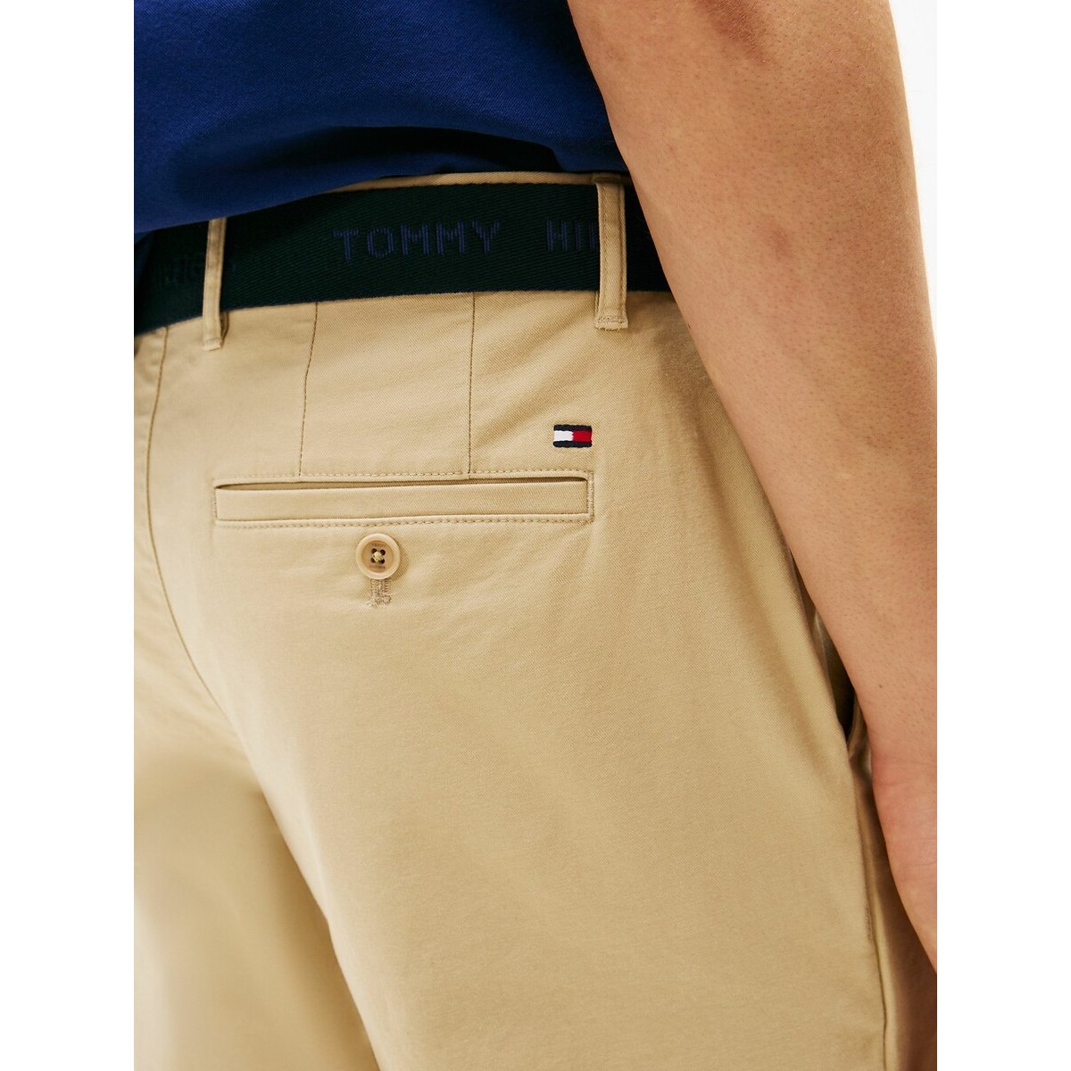 Short essentiel Brooklyn avec ceinture beige, TOMMY HILFIGER