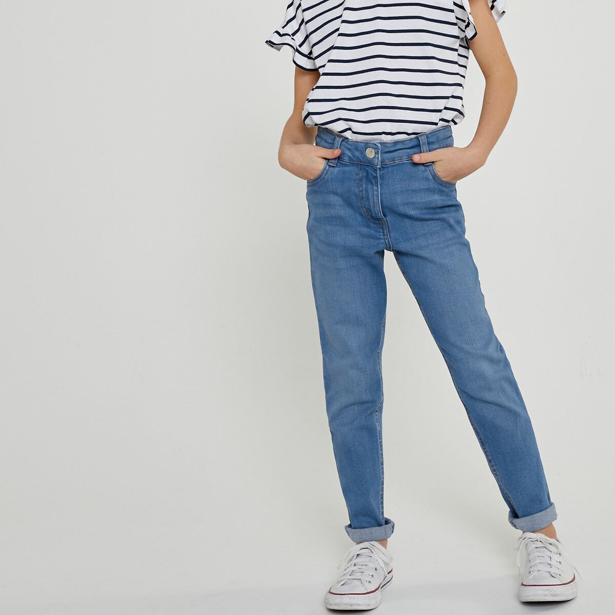 Jean skinny denim triple stone, LA REDOUTE COLLECTIONS