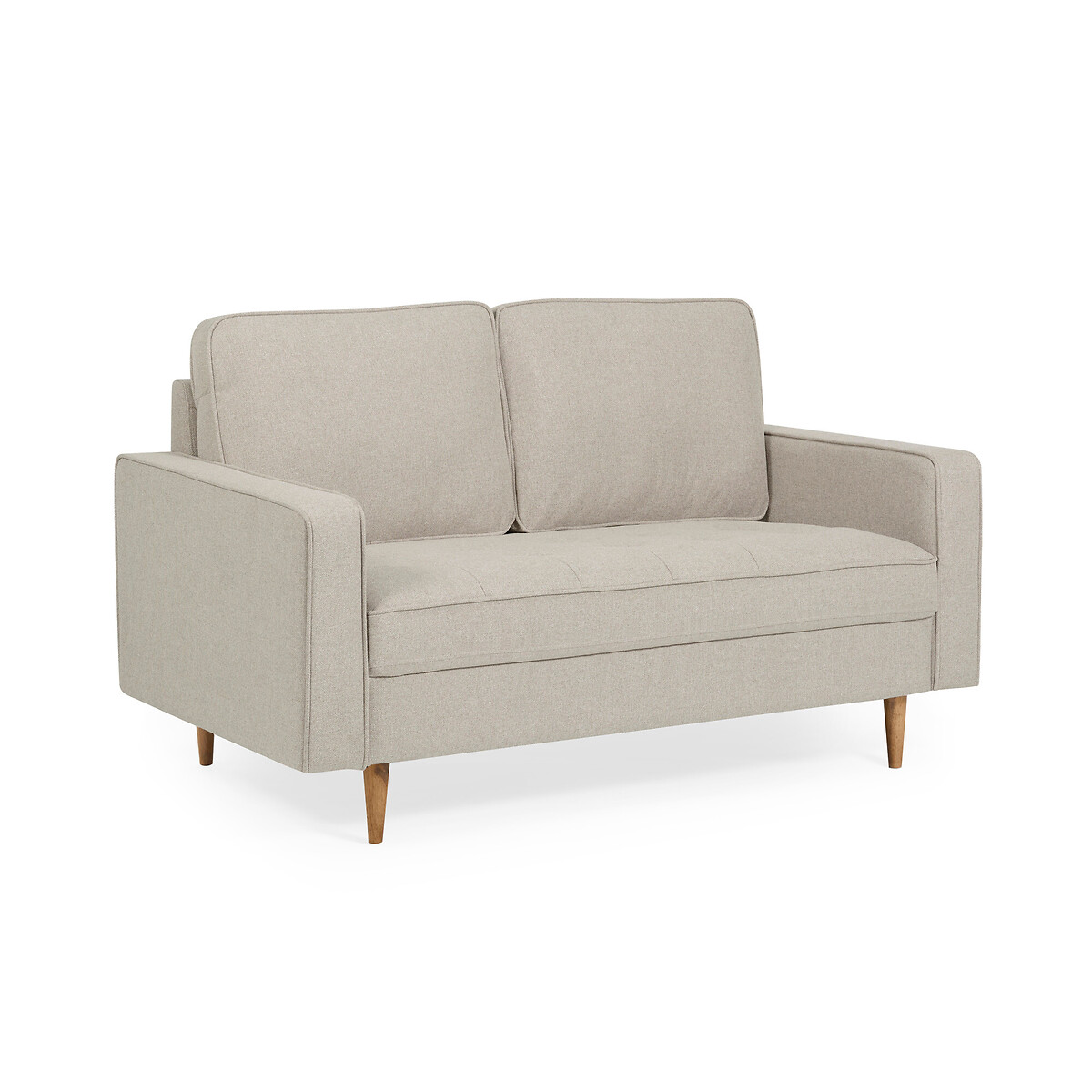 Henny Fabric Upholstered 2-Seater Sofa beige, SO'HOME