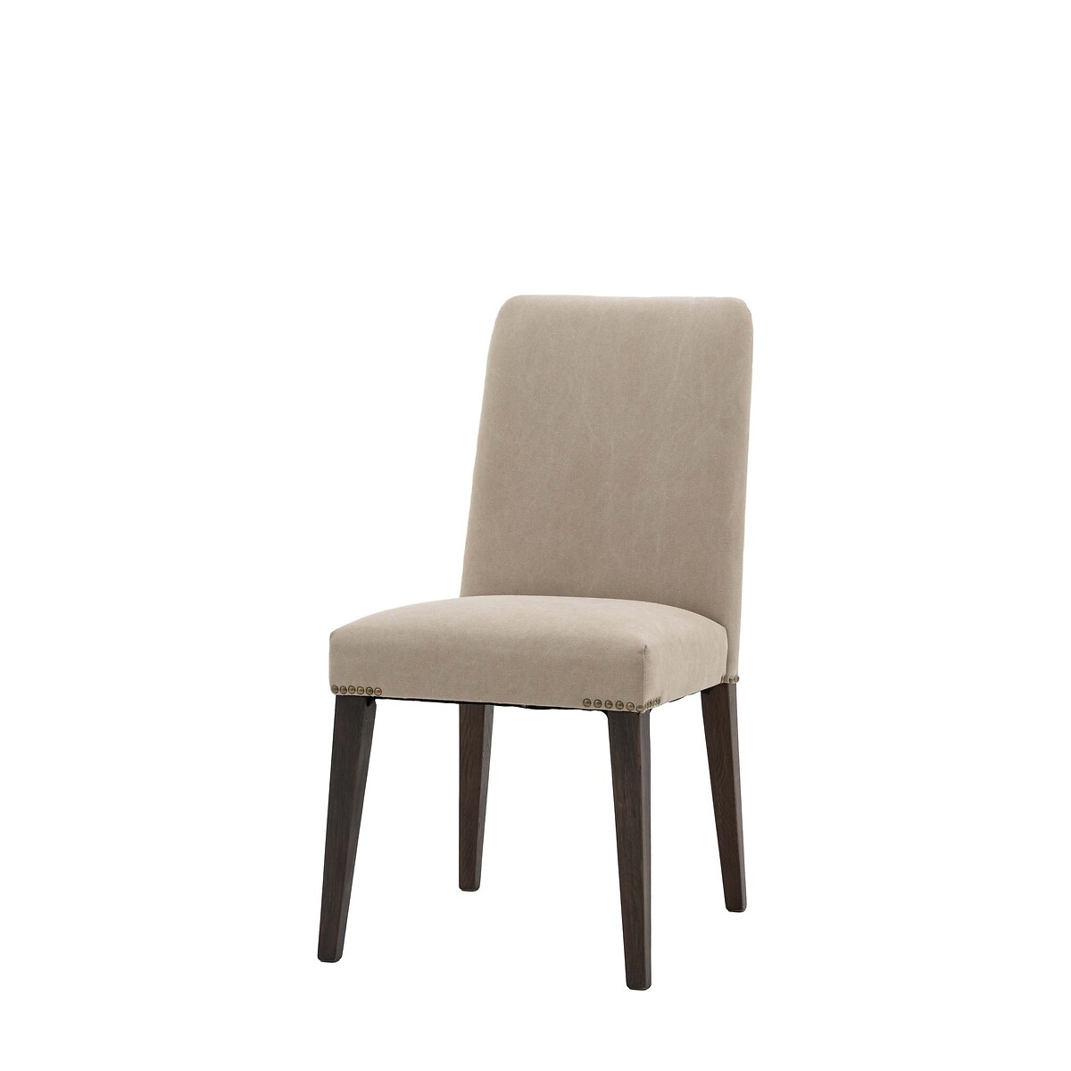 Set of 2 Maverick Linen Dining Chairs linen, ÉDITÉ