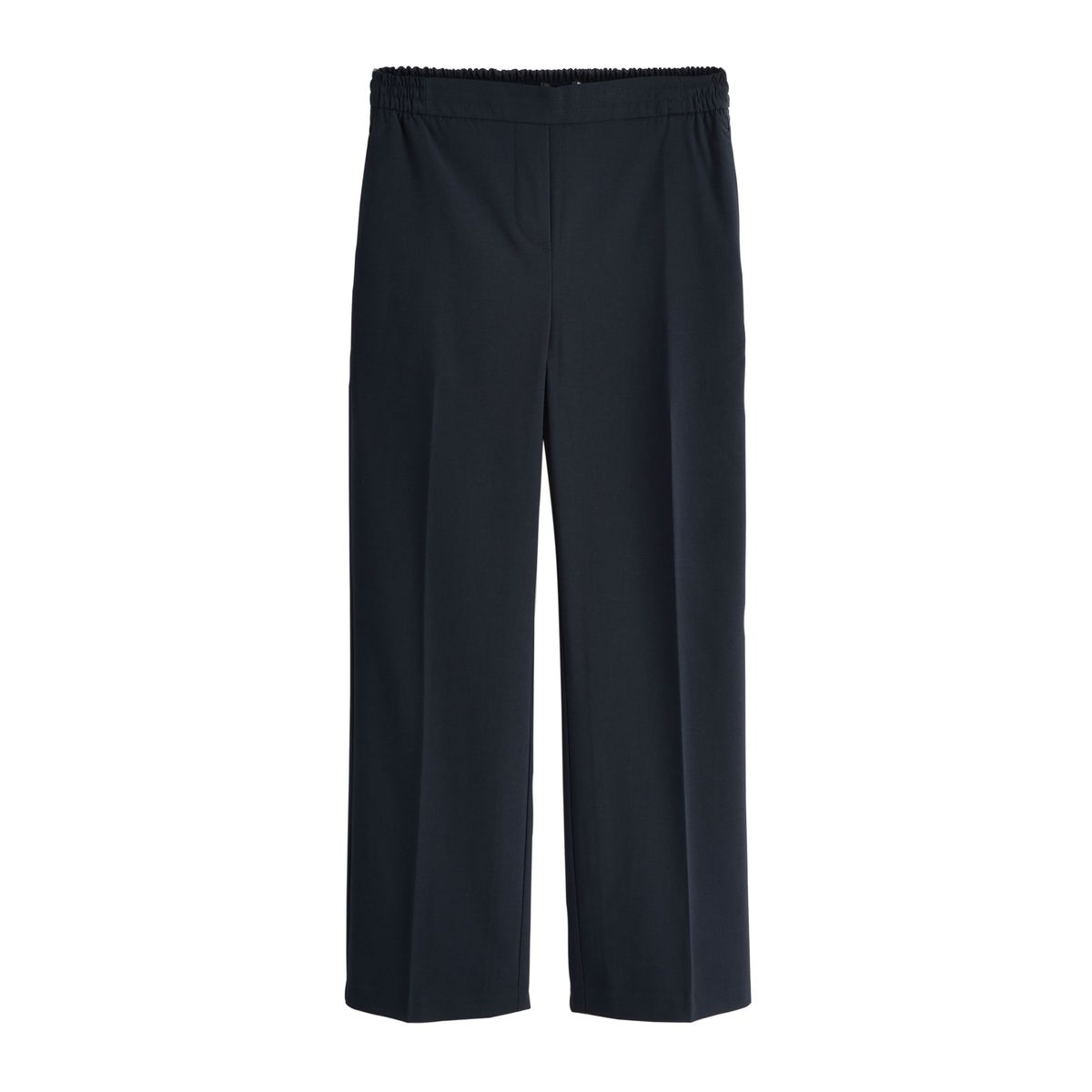 Pantalon large ajusté bleu marine, NEXT
