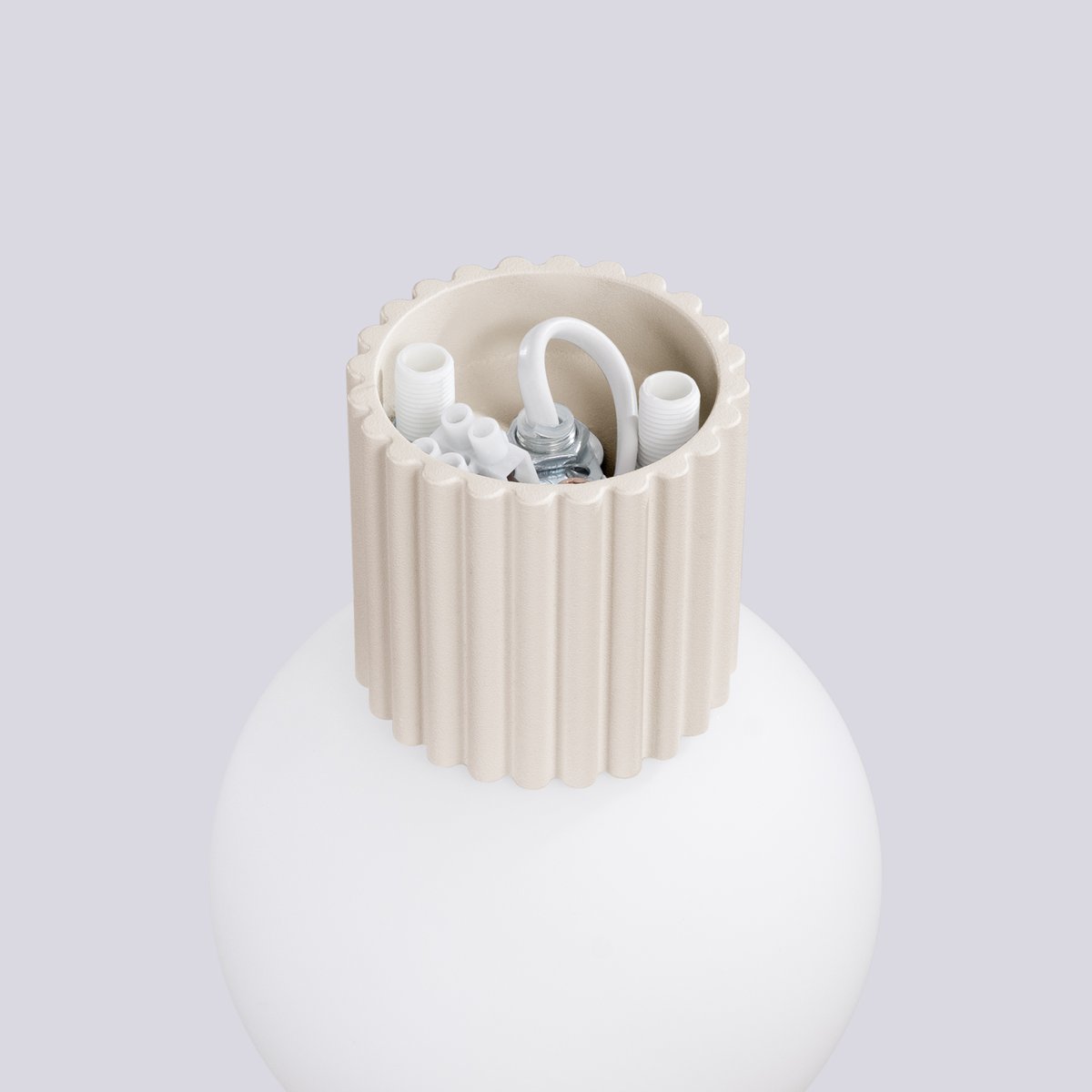 Applique Aluminium Beige G9 1 Halo beige, EDEN