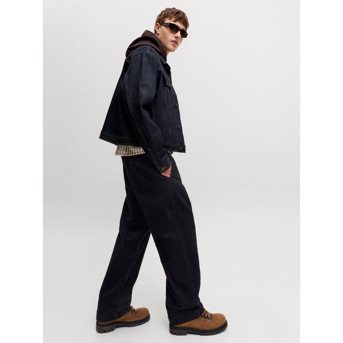 Pantalon noire - black, JACK & JONES